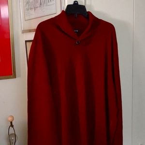 Men's NWT shaw collar pullover sz xxl